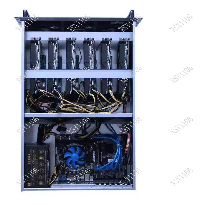 6/8 Card 4U ATX Industrial Con - 8 Gpu 4U Server Chassis 评论和价格
