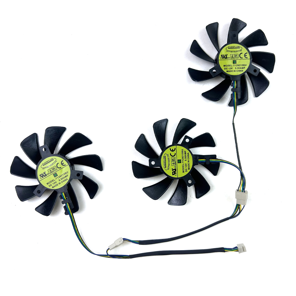 NEW Cooling Fan 4PIN T129215BU - Rx 5700 Xt 8Gb Video Card 评论和价格