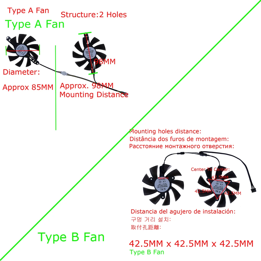 2Pcs/Set,Video Card Fan,T12921 - Rtx 3070 8Gb Graphics Card 评论和价格