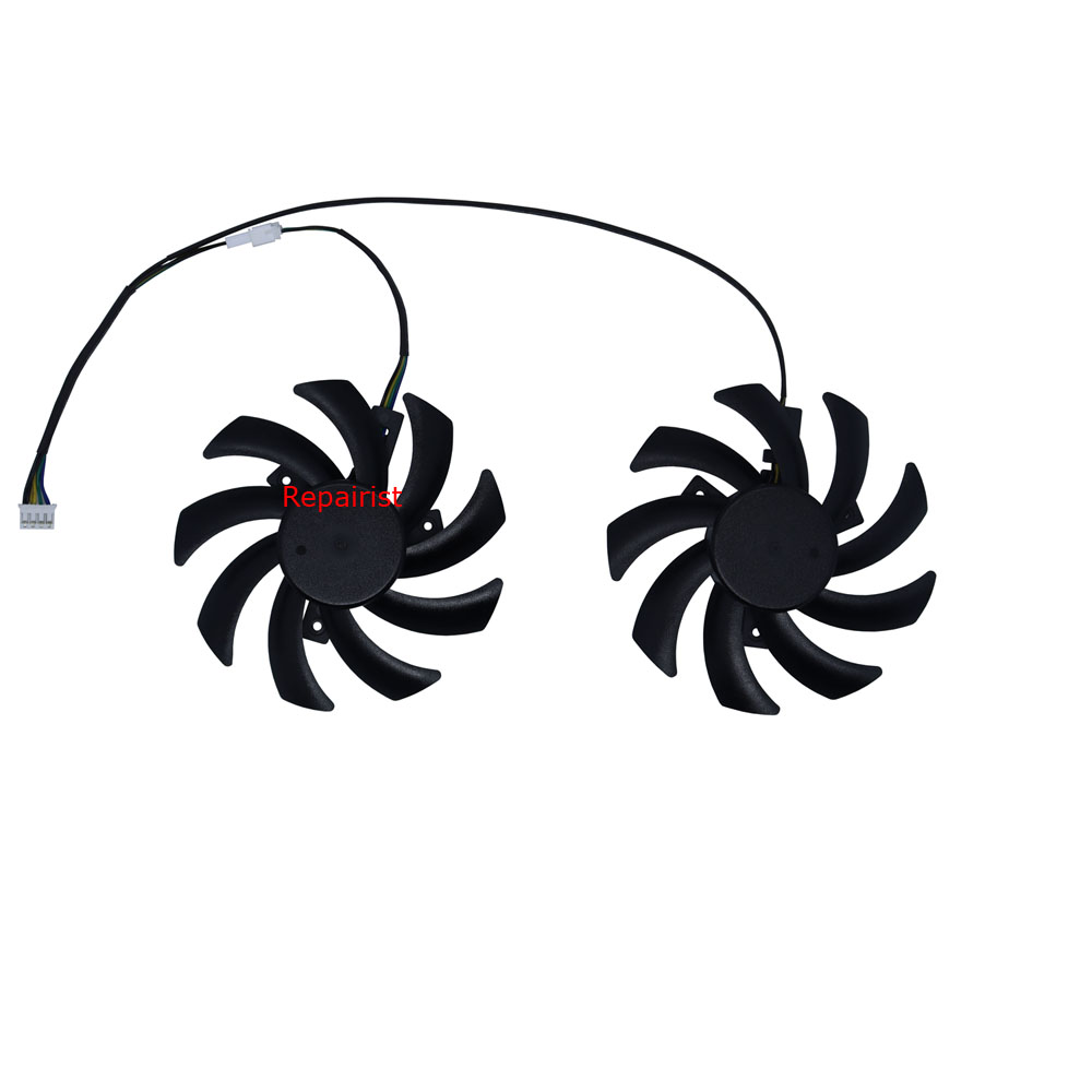 Video Card Fan GPU Cooler For  - Rx 5700 Xt 8Gb Video Card 评论和价格