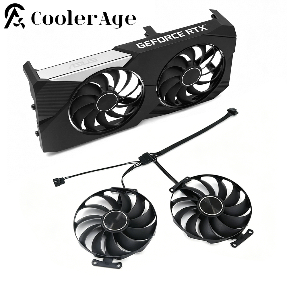 Video Card Fan For ASUS Dual G - Rtx 3070 8Gb Graphics Card 评论和价格