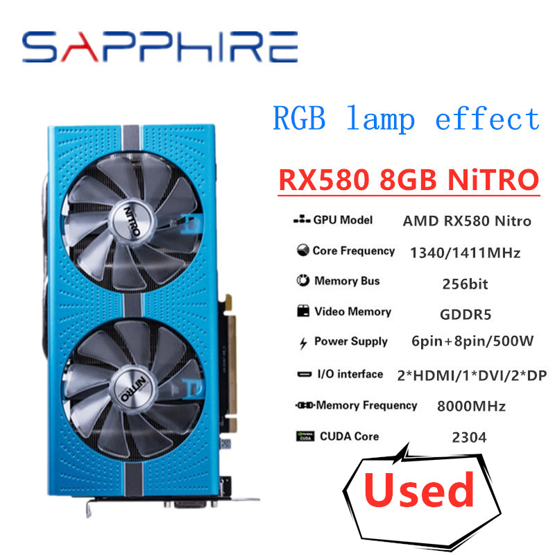 SAPPHIRE Original RX 580 8G NI - Rtx 3070 8Gb Graphics Card 评论和价格